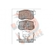 RB1718 R BRAKE Комплект тормозных колодок, дисковый тормоз