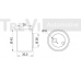 TD1070 TREVI AUTOMOTIVE Натяжной ролик, ремень ГРМ