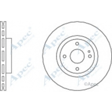 DSK2578 APEC Тормозной диск