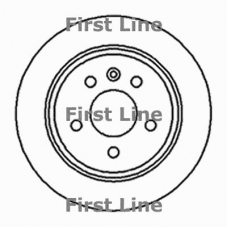 FBD1110 FIRST LINE Тормозной диск