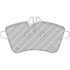 FDB1750 FERODO Комплект тормозных колодок, дисковый тормоз