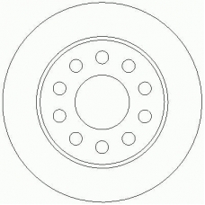 D2520 ROULUNDS Тормозной диск