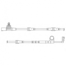 LZ0197 DELPHI Контрольный контакт, контроль слоя тормозных колод