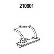394321060100 MAGNETI MARELLI Выпускной трубопровод