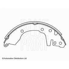 ADC44118 BLUE PRINT Комплект тормозных колодок