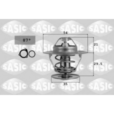 9000387 SASIC Термостат, охлаждающая жидкость