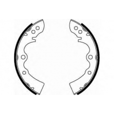 GS8042 TRW Комплект тормозных колодок