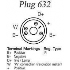 DRB1640 DELCO REMY Генератор