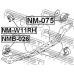 NMB-026 FEBEST Подвеска, двигатель