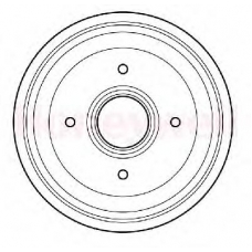 329701B BENDIX Тормозной барабан