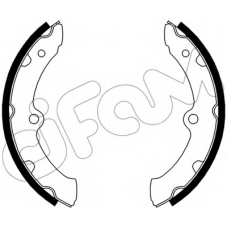 153-639 CIFAM Комплект тормозных колодок