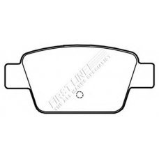 FBP3347 FIRST LINE Комплект тормозных колодок, дисковый тормоз