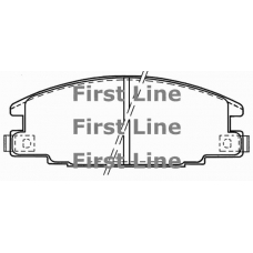 FBP3093 FIRST LINE Комплект тормозных колодок, дисковый тормоз