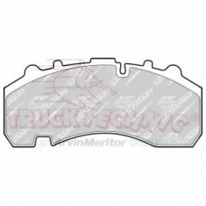 TDP1167S TruckTechnic Комплект тормозных колодок, дисковый тормоз