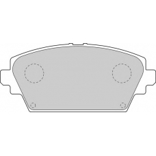 DBP331580 DURON Комплект тормозных колодок, дисковый тормоз