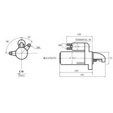 ISJ0044 ISKRA Стартер