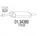 01.34380 MTS Предглушитель выхлопных газов