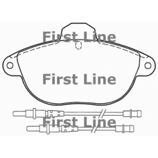 FBP3072 FIRST LINE Комплект тормозных колодок, дисковый тормоз