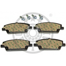 12386 OPTIMAL Комплект тормозных колодок, дисковый тормоз