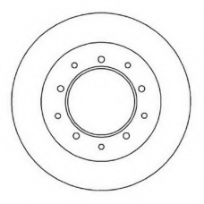 561353BC BENDIX Тормозной диск