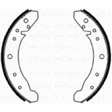 153-457 CIFAM Комплект тормозных колодок