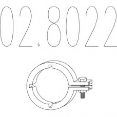 02.8022 MTS Соединительные элементы, система выпуска