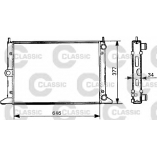 231386 VALEO Радиатор, охлаждение двигателя