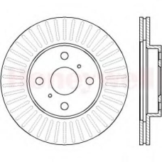 562409B BENDIX Тормозной диск
