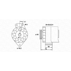943356217010 MAGNETI MARELLI Генератор
