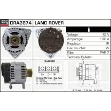 DRA3674 DELCO REMY Генератор