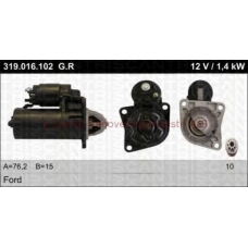 22-319-016-102 TRISCAN Стартер