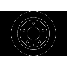 MDC1309 MINTEX Тормозной диск