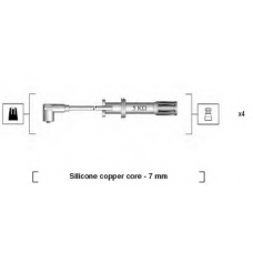 941105180642 MAGNETI MARELLI Комплект проводов зажигания