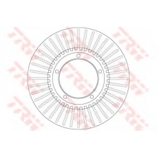 DF6486 TRW Тормозной диск