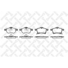 694 002BL-SX STELLOX Комплект тормозных колодок, дисковый тормоз