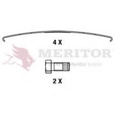 MDP3169K MERITOR Комплект тормозных колодок, дисковый тормоз