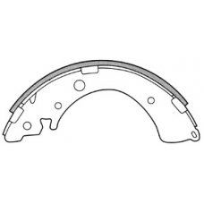 FN-5520 JNBK Колодки тормозные