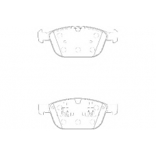 WBP24399A WAGNER LOCKHEED Комплект тормозных колодок, дисковый тормоз