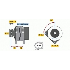 0 124 525 026 BOSCH Генератор