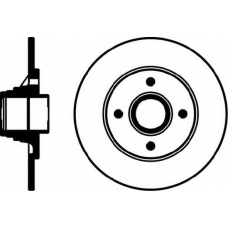 MDC1013 MINTEX Тормозной диск