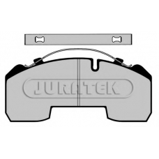 JCP1001 JURATEK Комплект тормозных колодок, дисковый тормоз