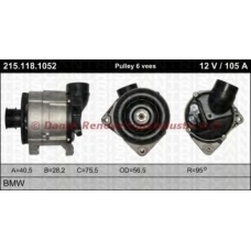 20-215-118-1052 TRISCAN Генератор