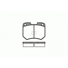 0019.00 REMSA Комплект тормозных колодок, дисковый тормоз