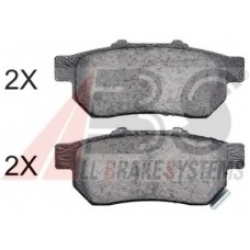 36870 OE ABS Комплект тормозных колодок, дисковый тормоз