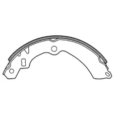 FN-9934 JNBK Колодки тормозные