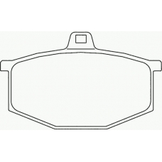 MDB1118 MINTEX Комплект тормозных колодок, дисковый тормоз