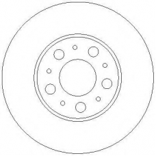 AC2424D AC Delco Тормозной диск