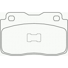 T0310 PAGID Комплект тормозных колодок, дисковый тормоз