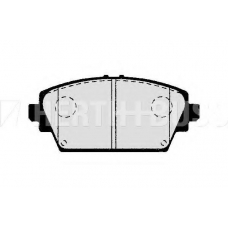 J3601072 NIPPARTS Комплект тормозных колодок, дисковый тормоз