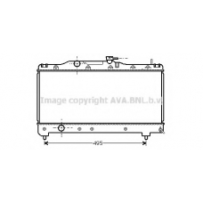 TO2141 Prasco Радиатор, охлаждение двигателя